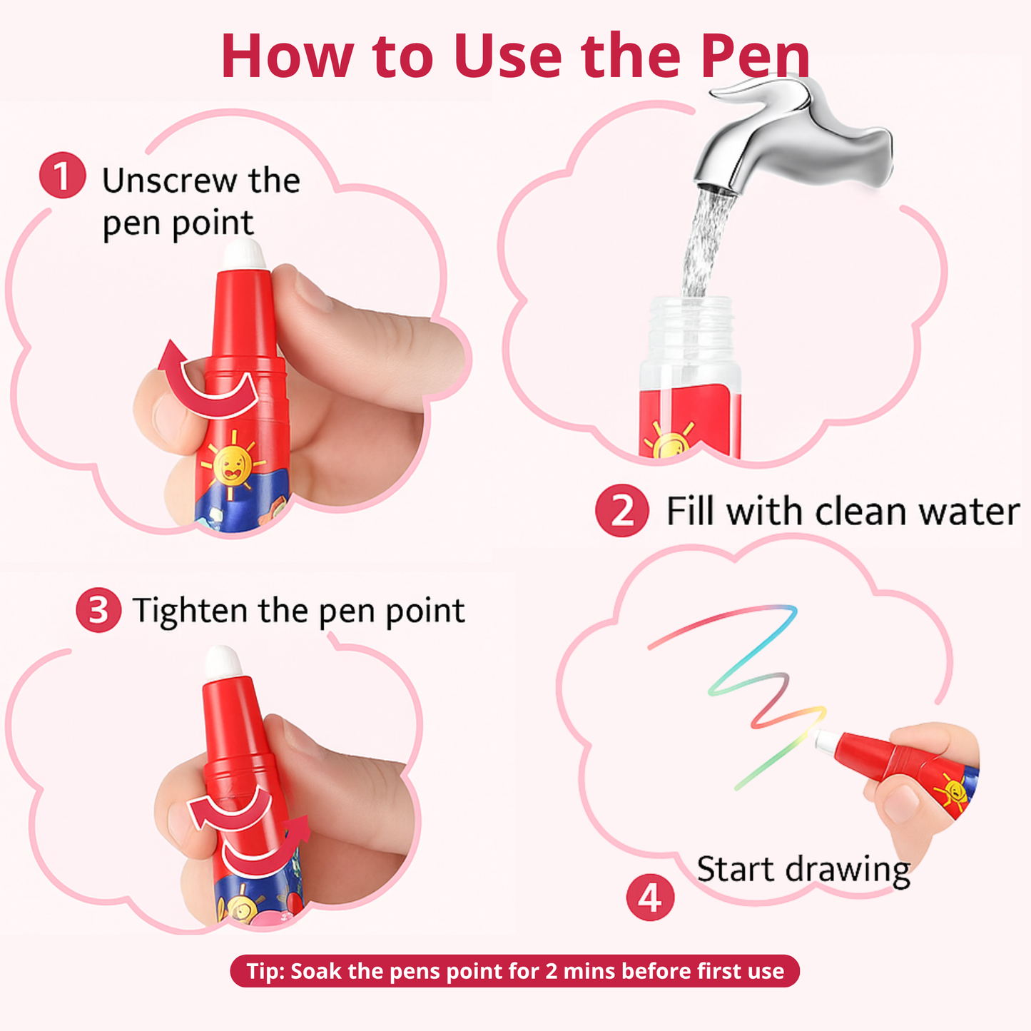 MagicSplash™ Reusable Drawing Canvas