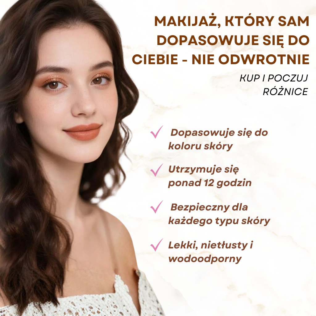 Koreański podkład Luvéra Adaptive dopasowujący sie do skóry